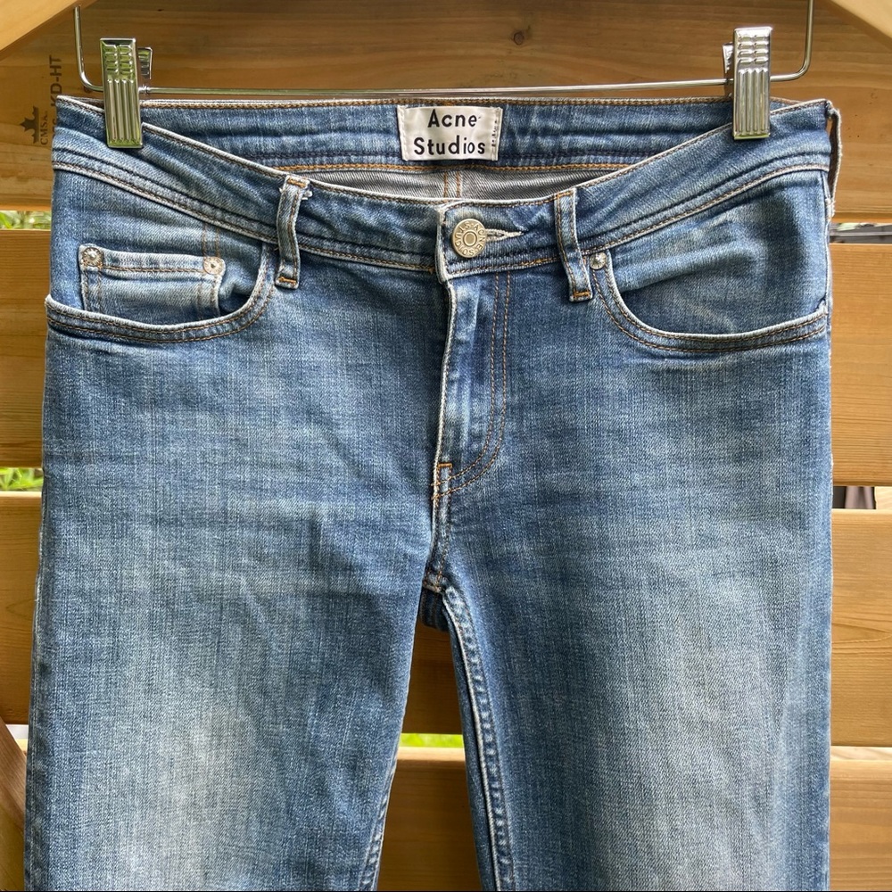 Acne Studios Low Vintage Skinny Jeans